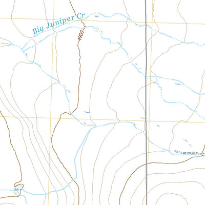 United States Geological Survey Little Juniper Reservoir, CA (2021, 24000-Scale) digital map