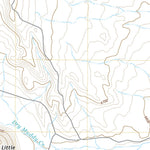 United States Geological Survey Little Round Mountain, WY (2021, 24000-Scale) digital map