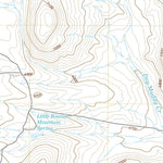 United States Geological Survey Little Round Mountain, WY (2021, 24000-Scale) digital map