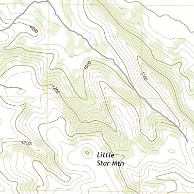 United States Geological Survey Little Star Mountain, TX (2022, 24000-Scale) digital map