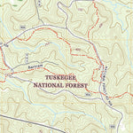 United States Geological Survey Little Texas, AL (2021, 24000-Scale) digital map