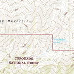 United States Geological Survey Little Wood Canyon, AZ (2021, 24000-Scale) digital map