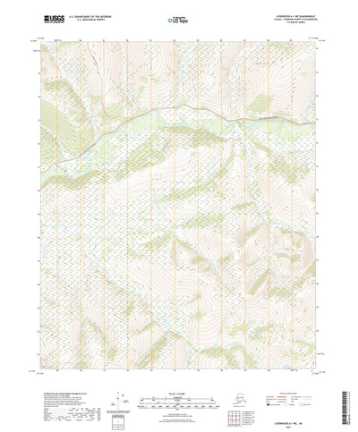 United States Geological Survey Livengood A-1 NE, AK (2021, 25000-Scale) digital map