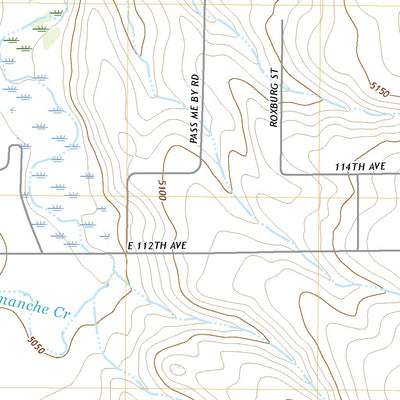 United States Geological Survey Living Springs, CO (2022, 24000-Scale) digital map