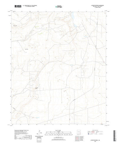 United States Geological Survey Livingston Ridge, NM (2020, 24000-Scale) digital map