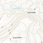 United States Geological Survey Lizard Point, AZ (2021, 24000-Scale) digital map