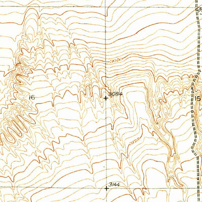 United States Geological Survey Llano, CA (1934, 24000-Scale) digital map