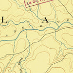 United States Geological Survey Llano, TX (1894, 125000-Scale) digital map