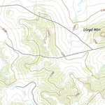 United States Geological Survey Lloyd Mountain, TX (2022, 24000-Scale) digital map