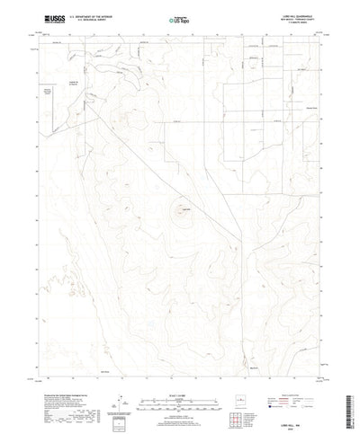 United States Geological Survey Lobo Hill, NM (2020, 24000-Scale) digital map