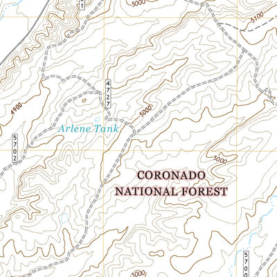 United States Geological Survey Lochiel, AZ (2021, 24000-Scale) digital map
