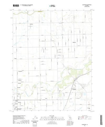 United States Geological Survey Lockeford, CA (2021, 24000-Scale) digital map