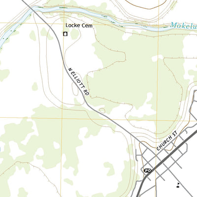 United States Geological Survey Lockeford, CA (2021, 24000-Scale) digital map