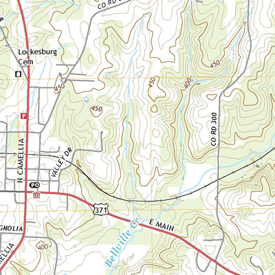United States Geological Survey Lockesburg, AR (2020, 24000-Scale) digital map