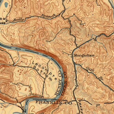 United States Geological Survey Lockport, KY (1908, 62500-Scale) digital map