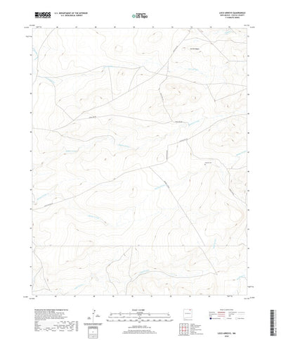 United States Geological Survey Loco Arroyo, NM (2020, 24000-Scale) digital map