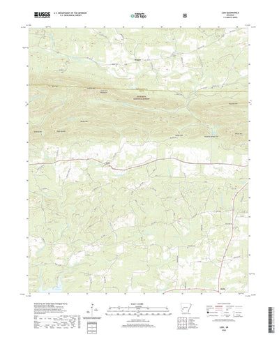 United States Geological Survey Lodi, AR (2020, 24000-Scale) digital map