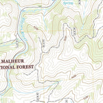 United States Geological Survey Logdell, OR (2020, 24000-Scale) digital map