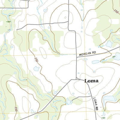 United States Geological Survey Loma, TX (2022, 24000-Scale) digital map