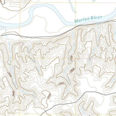 United States Geological Survey Loma West, MT (2020, 24000-Scale) digital map