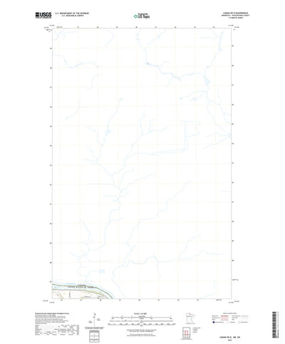 United States Geological Survey Loman OE N, MN (2022, 24000-Scale) digital map
