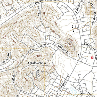 United States Geological Survey Lone Butte, AZ (2021, 24000-Scale) digital map
