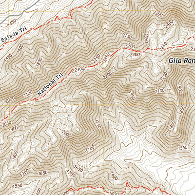 United States Geological Survey Lone Butte, AZ (2021, 24000-Scale) digital map