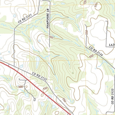 United States Geological Survey Lone Oak North, TX (2022, 24000-Scale) digital map