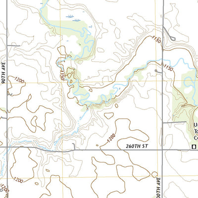 United States Geological Survey Lone Rock, IA (2022, 24000-Scale) digital map