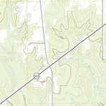 United States Geological Survey Long Branch, TX (2022, 24000-Scale) digital map