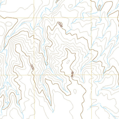 United States Geological Survey Long Creek West, MT (2020, 24000-Scale) digital map
