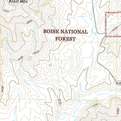 United States Geological Survey Long Gulch, ID (2020, 24000-Scale) digital map