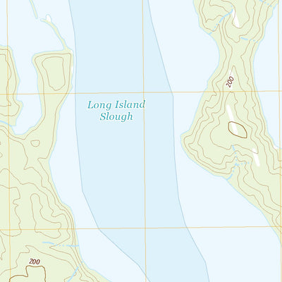 United States Geological Survey Long Island, WA (2020, 24000-Scale) digital map