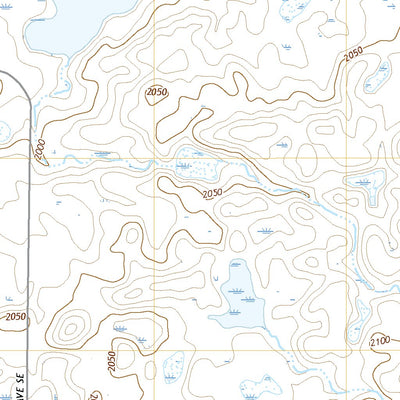 United States Geological Survey Long Lake NE, SD (2021, 24000-Scale) digital map