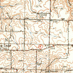 United States Geological Survey Long Lane, MO (1942, 62500-Scale) digital map