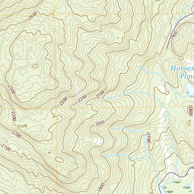 United States Geological Survey Long Pond, ME (2021, 24000-Scale) digital map