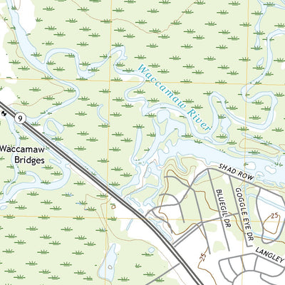United States Geological Survey Longs, SC (2020, 24000-Scale) digital map