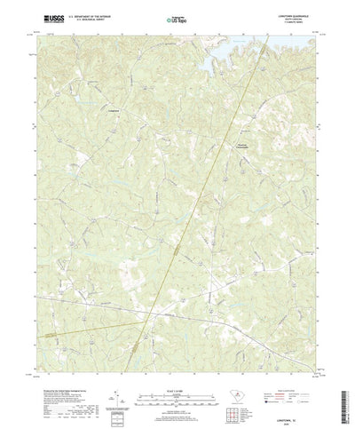 United States Geological Survey Longtown, SC (2020, 24000-Scale) digital map