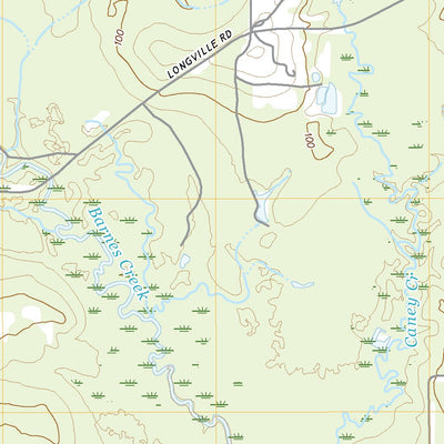 United States Geological Survey Longville, LA (2020, 24000-Scale) digital map