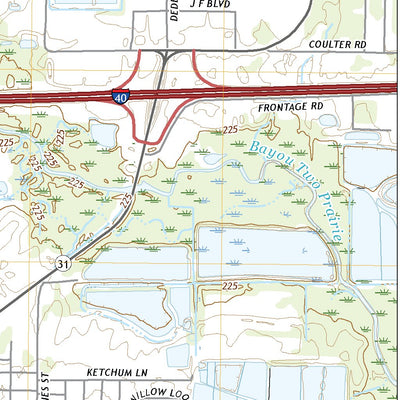 United States Geological Survey Lonoke, AR (2020, 24000-Scale) digital map