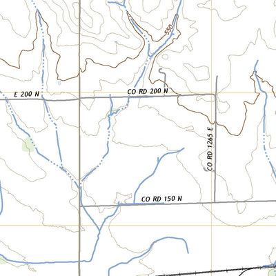 United States Geological Survey Loogootee, IN (2022, 24000-Scale) digital map