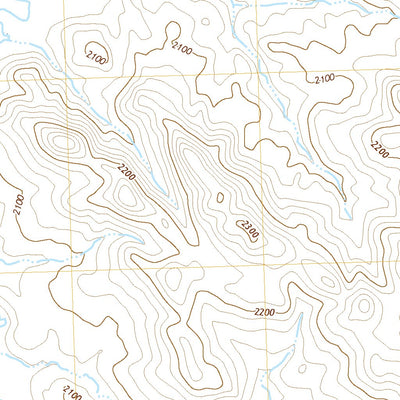 United States Geological Survey Lookout Butte, ND (2020, 24000-Scale) digital map
