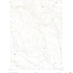 United States Geological Survey Lookout Butte SW, WY (2021, 24000-Scale) digital map