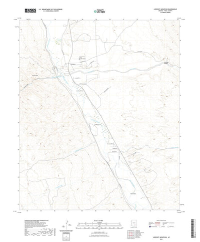 United States Geological Survey Lookout Mountain, AZ (2021, 24000-Scale) digital map