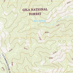 United States Geological Survey Lookout Mountain, NM (2020, 24000-Scale) digital map