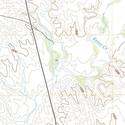 United States Geological Survey Lookout, OK (2022, 24000-Scale) digital map
