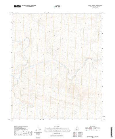 United States Geological Survey Lookout Ridge A-1 SW, AK (2020, 25000-Scale) digital map