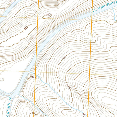 United States Geological Survey Lookout Ridge A-1 SW, AK (2020, 25000-Scale) digital map