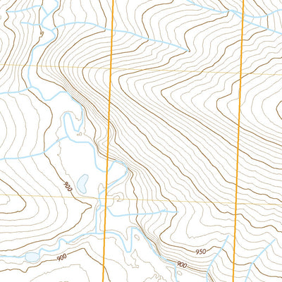 United States Geological Survey Lookout Ridge A-2 NE, AK (2020, 25000-Scale) digital map