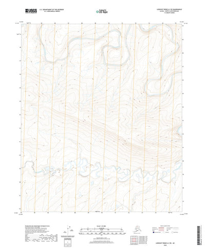 United States Geological Survey Lookout Ridge A-2 SE, AK (2020, 25000-Scale) digital map